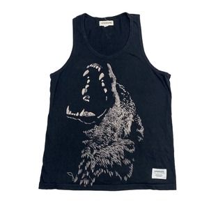 Supreme Being Dog Graphic Tee Thrifted Vintage Style Size S